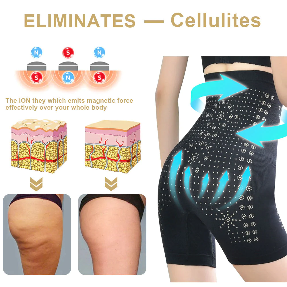 2023 Fit Sculpt Ice Silk Ion Fiber Repair Shaping Shorts