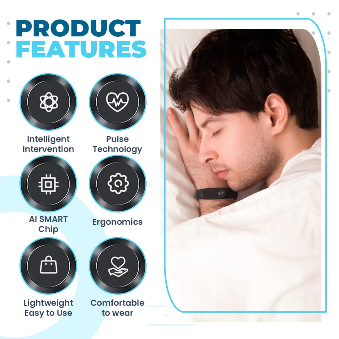 SleepPro Smart EMS Anti Snoring & Apnea Device