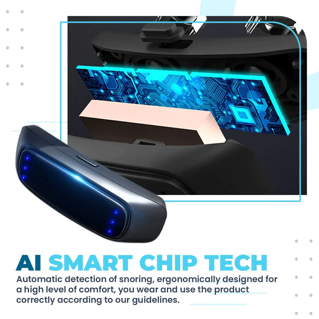 SleepPro Smart EMS Anti Snoring & Apnea Device