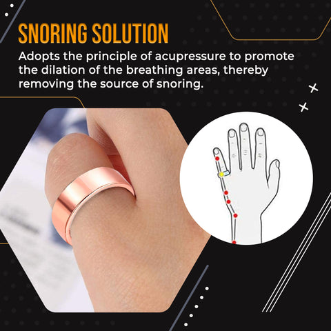 Anti Snoring Acupuncture Ring