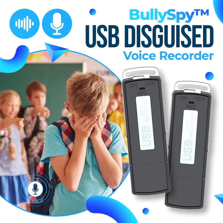 BullySpy USB Disguised Voice Recorder