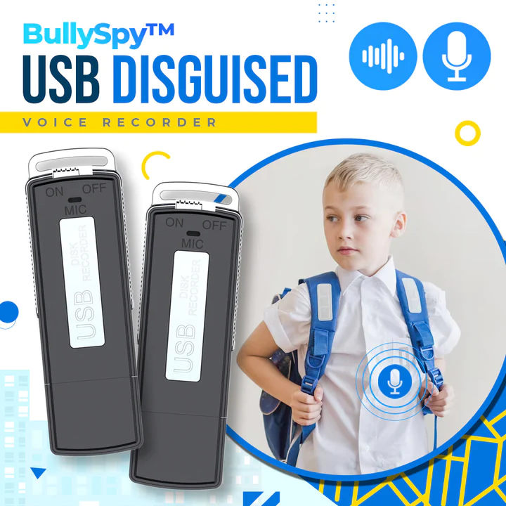 BullySpy USB Disguised Voice Recorder