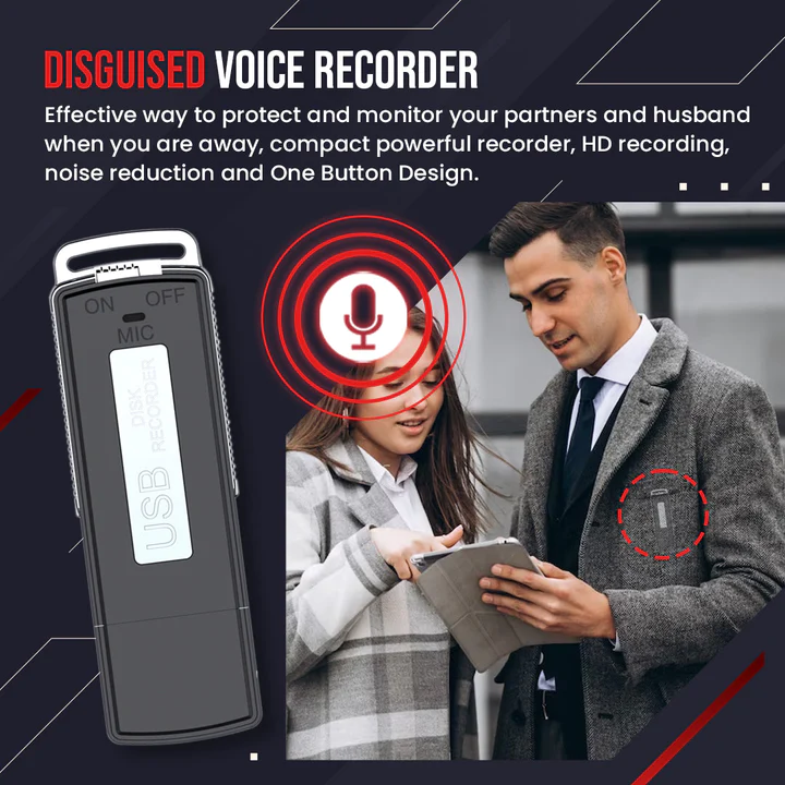 WhisperWatcher USB Disguised Voice Recorder