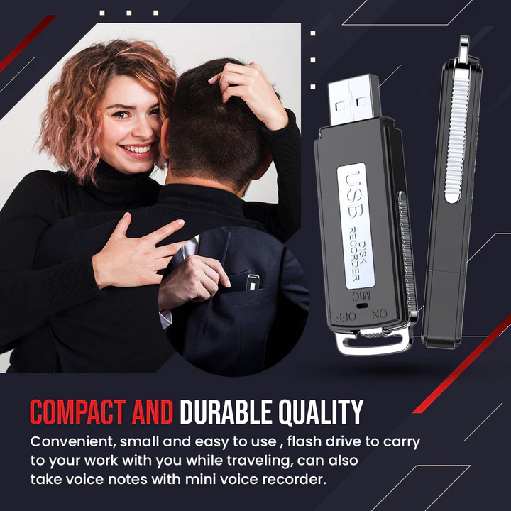 WhisperWatcher USB Disguised Voice Recorder