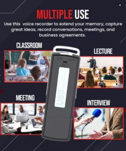WhisperWatcher USB Disguised Voice Recorder
