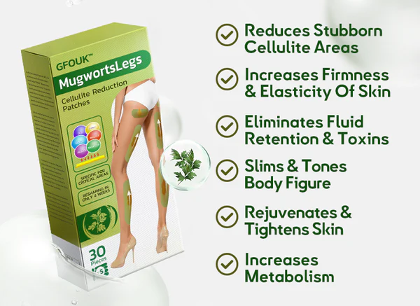 Oveallgo MugwortsLegs Cellulite Reduction Patches