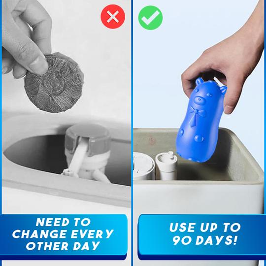 Toilet Bowl Tank Deodorant Auto-Cleaner