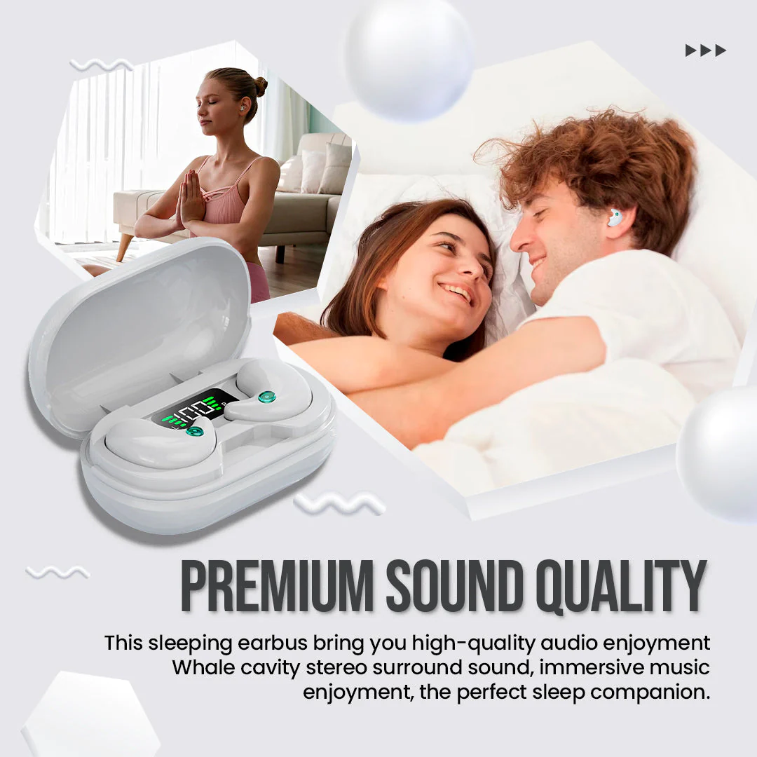 RestQuiet Noise-Cancelling Sleep Earbuds