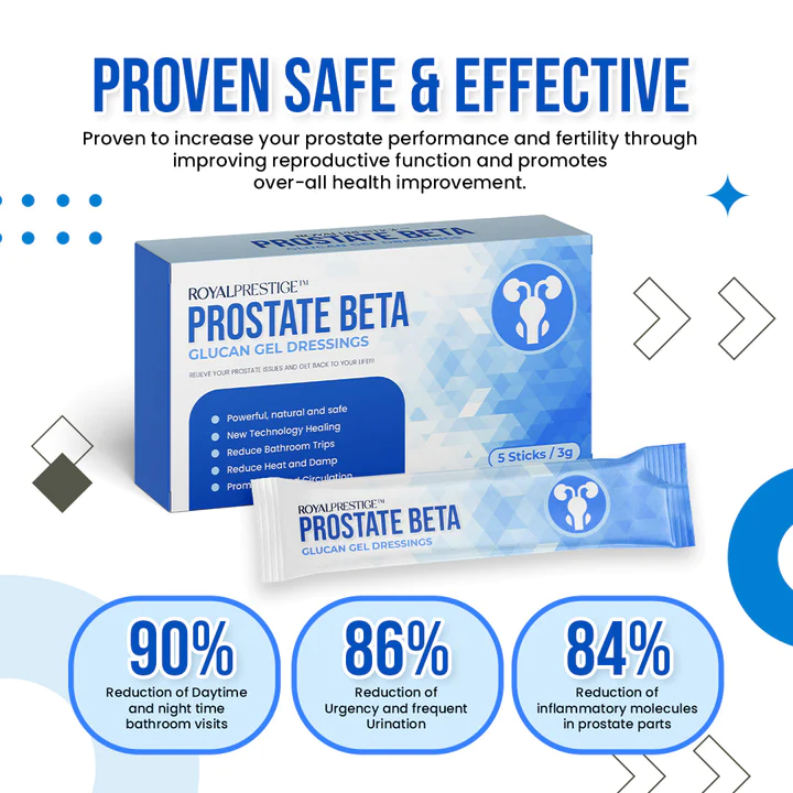 Royalprestige Prostate Beta Glucan Gel Dressings