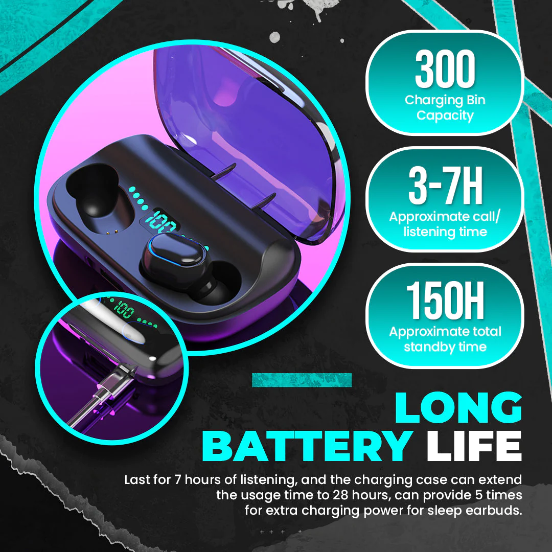 SoulFit Slimming Wireless Earbuds