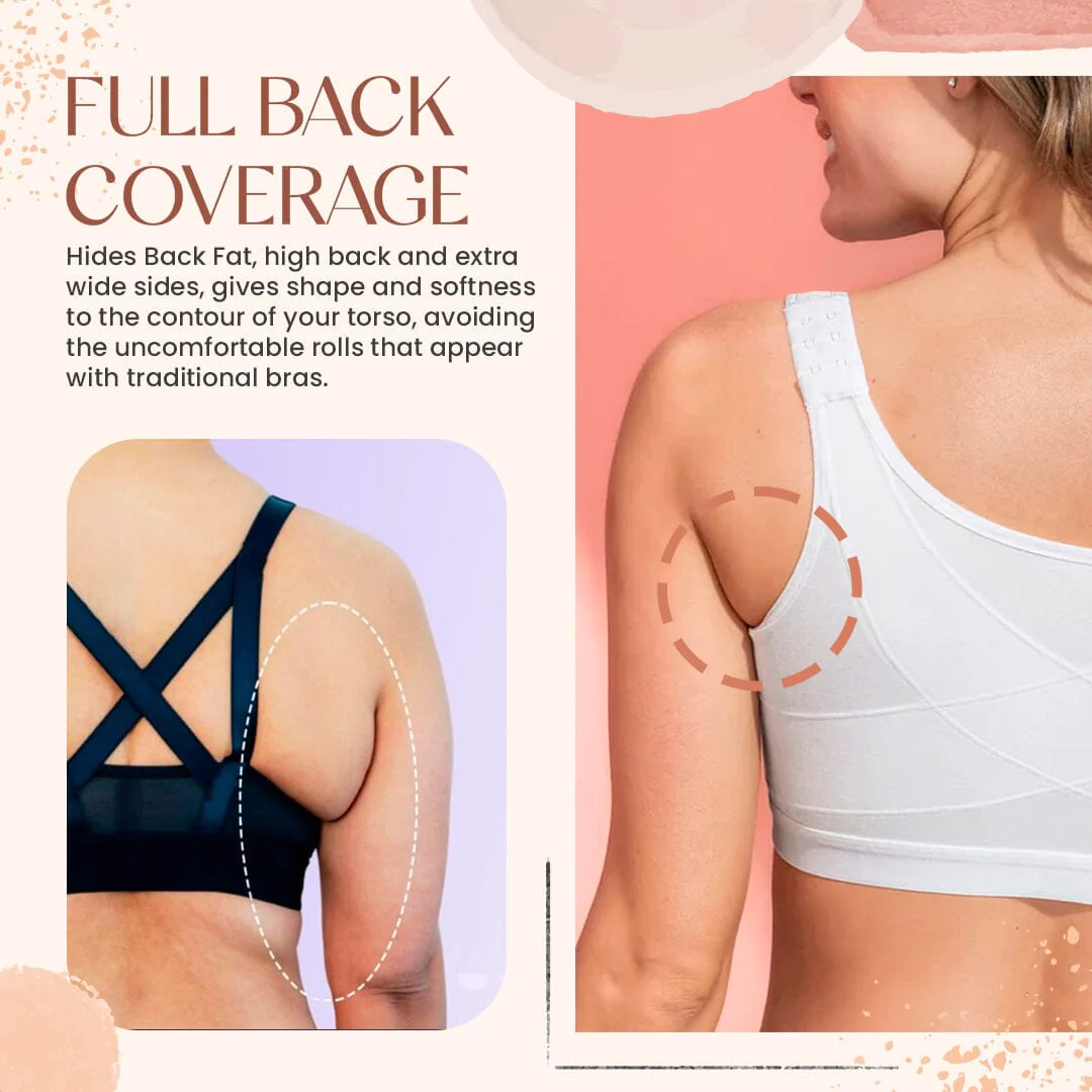 BlossomCurve Front Buckle Up Corrector Bra