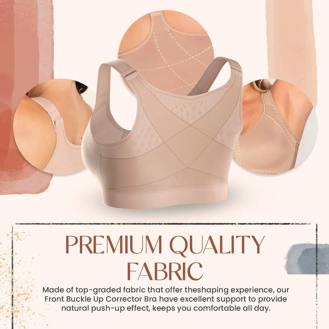 BlossomCurve Front Buckle Up Corrector Bra
