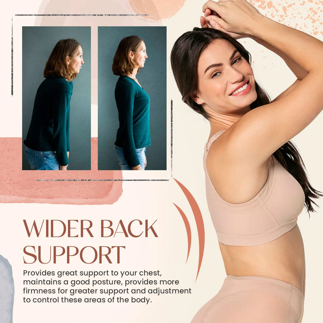 BlossomCurve Front Buckle Up Corrector Bra