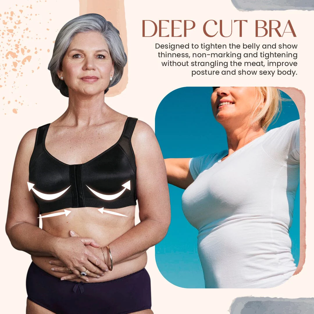 BlossomCurve Front Buckle Up Corrector Bra