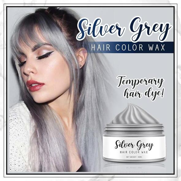 Silver Grey Hair Color Wax