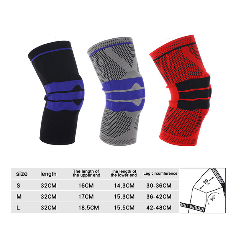Nylon Silicon Knee Sleeve