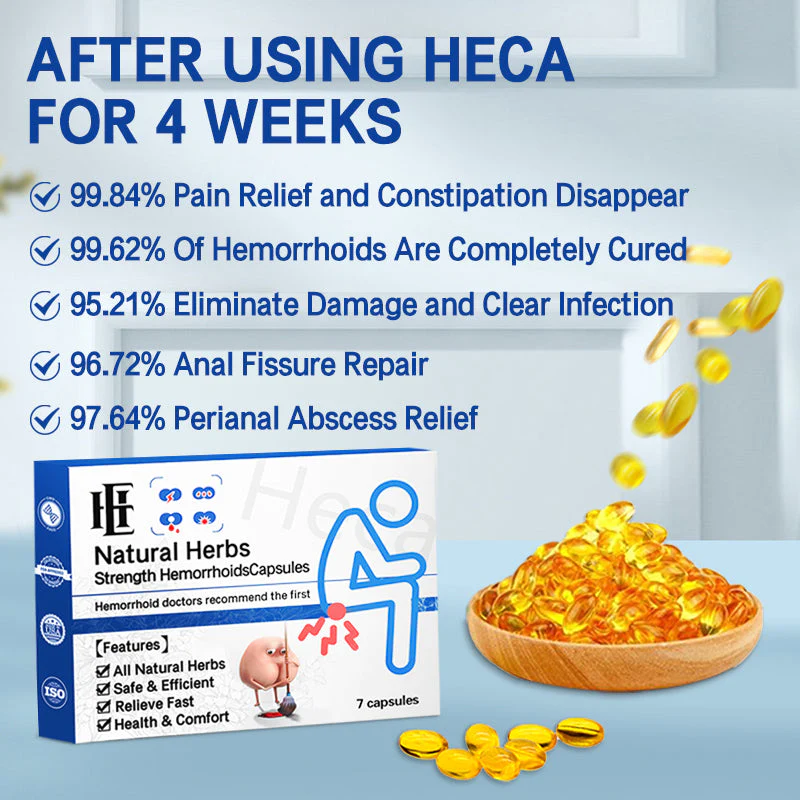 HealHem Herbal Hemorrhoids Anal Capsules