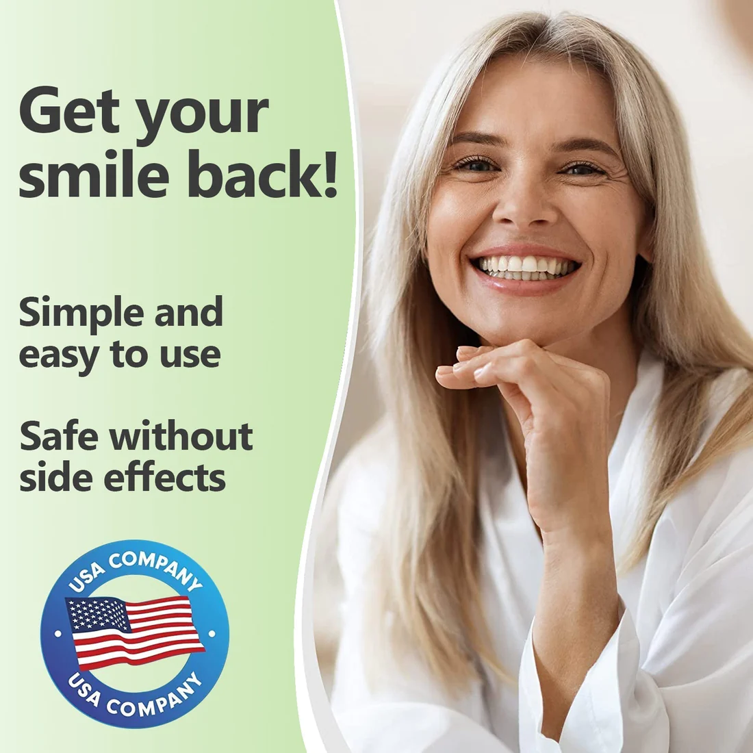 Shark Cartilage Protein & Hydrated Silica Dental Restoration Gel