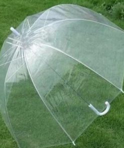 8-Rib Transparent Bubble Umbrella