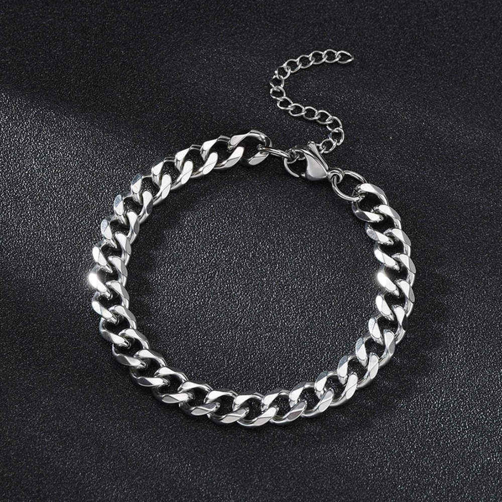 Cuban Link Chain Bracelet For Men