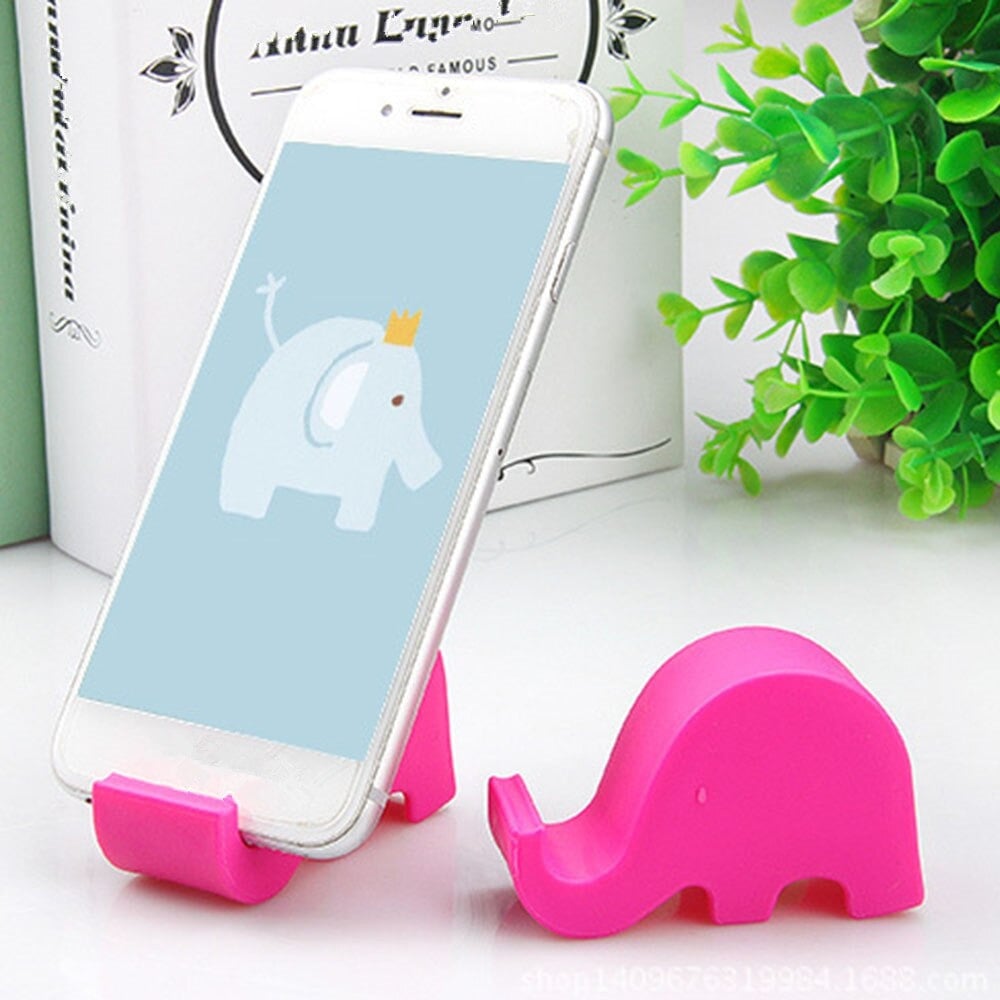 Plastic Elephant Phone Holder