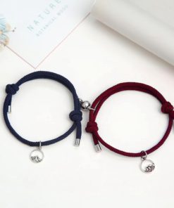 Matching Magnetic Love Couple Bracelet
