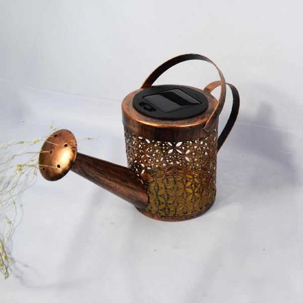 Glowing Watering Can Made with Fairy Light