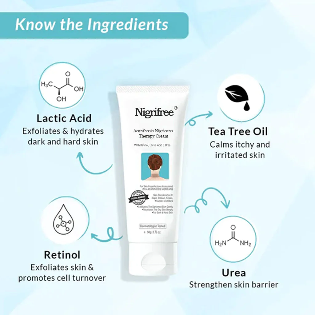Nigrifree Acanthosis Nigricans Therapy Cream