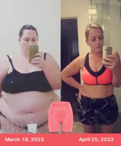 GFOUK IONIC Tourmaline Fabric Breathable Shaping Shorts