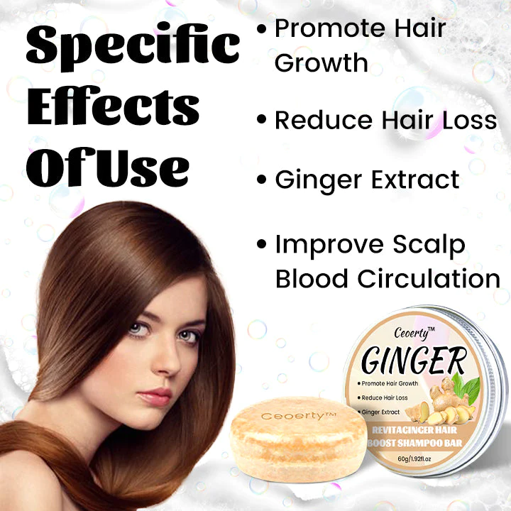 Ceoerty RevitaGinger Hair Boost Shampoo Bar