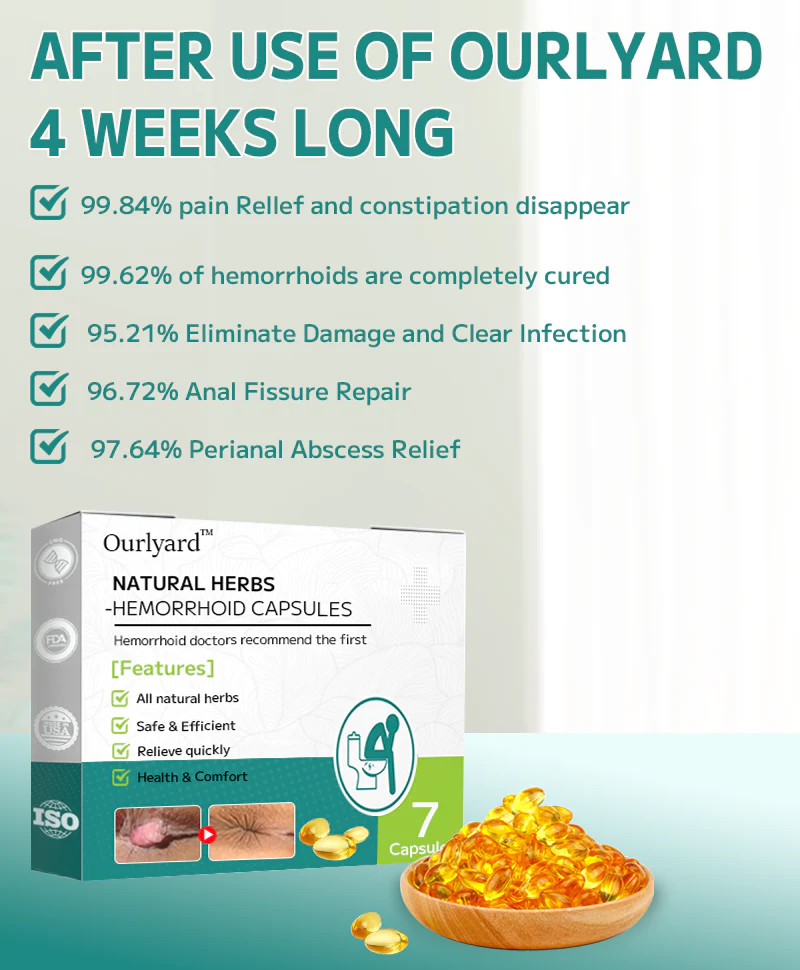 Oveallgo Natural Forces Hemorrhoids Capsules