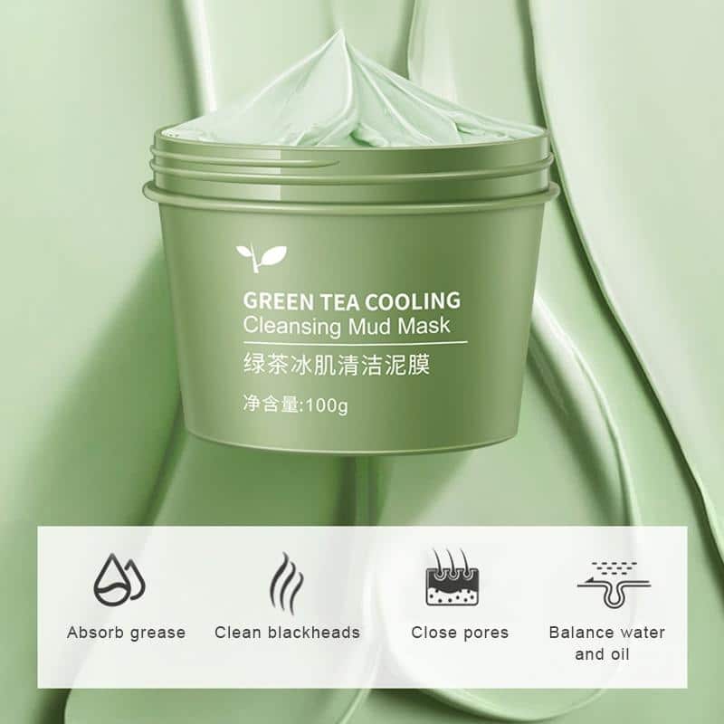 Green Tea Cooling Cleansing Mud Mask