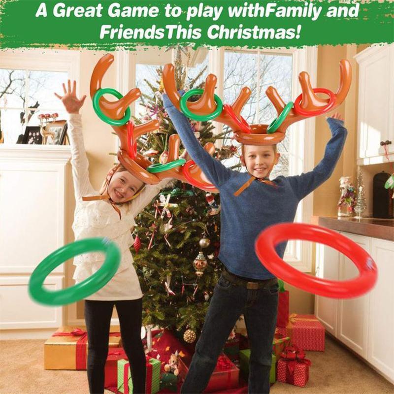 Christmas Reindeer Ring Toss Game