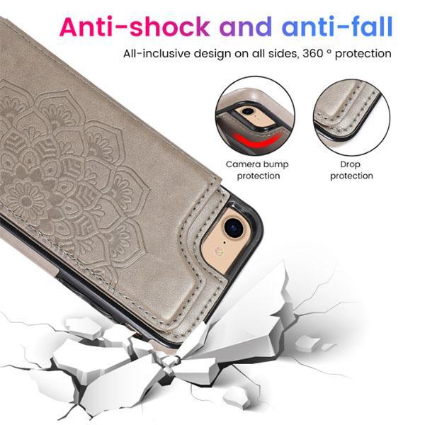 Wallet Card Holder Leather Phone Case