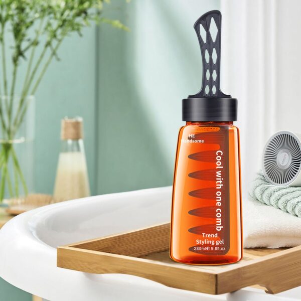 Men Hair Styling Gel With Comb