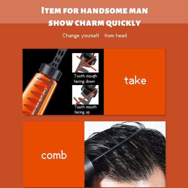 Men Hair Styling Gel With Comb