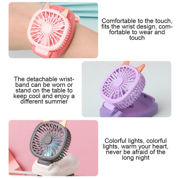 New Creative Portable Watch Fan
