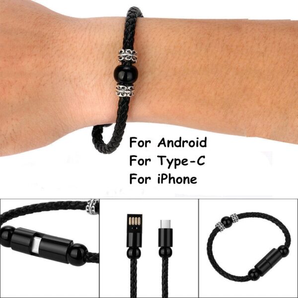 USB Charging Bracelets Cable