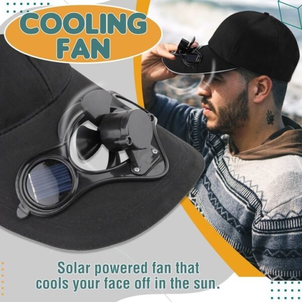 Solar Powered Cooling Cap