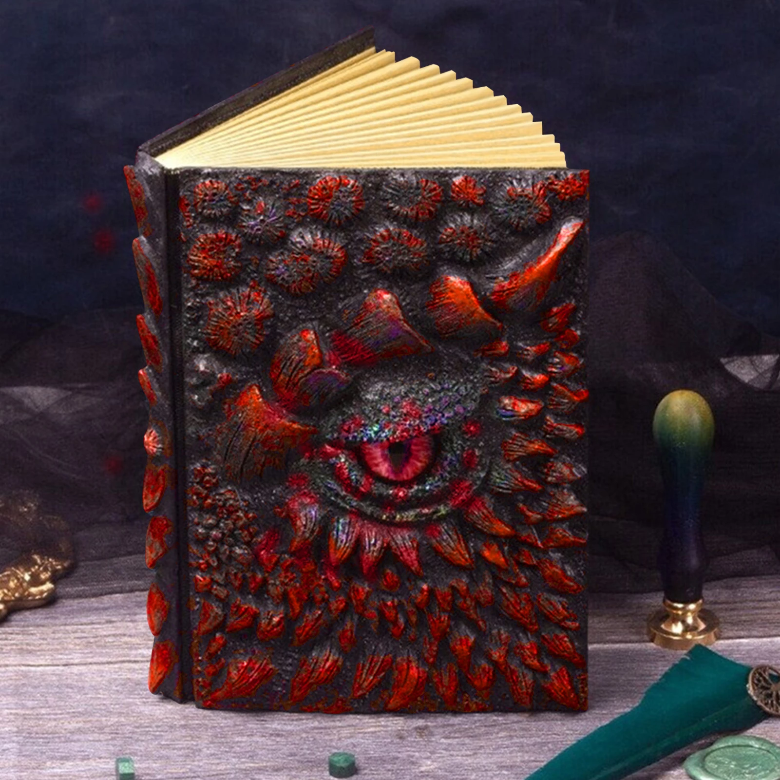 Halloween Dragon Book Decoration