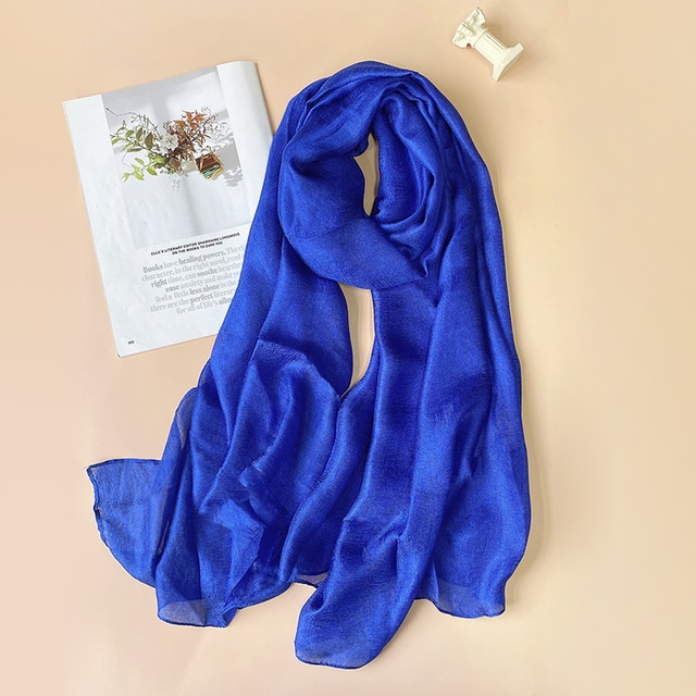 Bright Women's Hand-Dyed Cotton Scarf