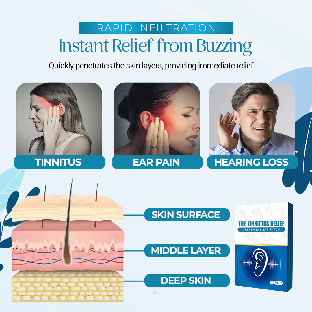 EARJOY Tinnitus Relief Treatment Ear Patch