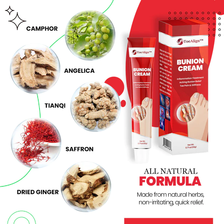 ToeAlign Bunion Cream & Corrector Set