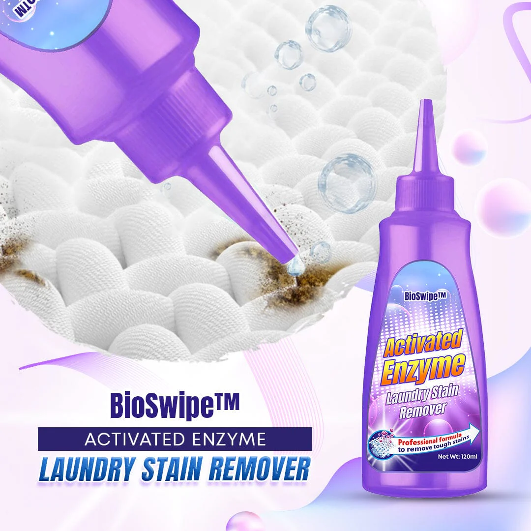 BioSwipe Activated Enzyme Laundry Stain Remover