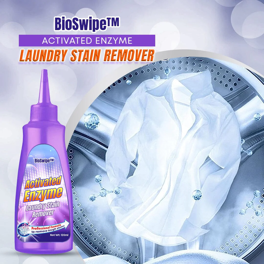 BioSwipe Activated Enzyme Laundry Stain Remover