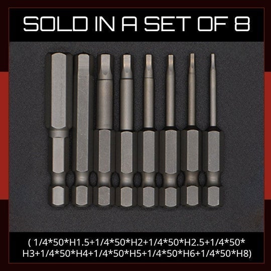 Magnetic Hexagon Bit Set