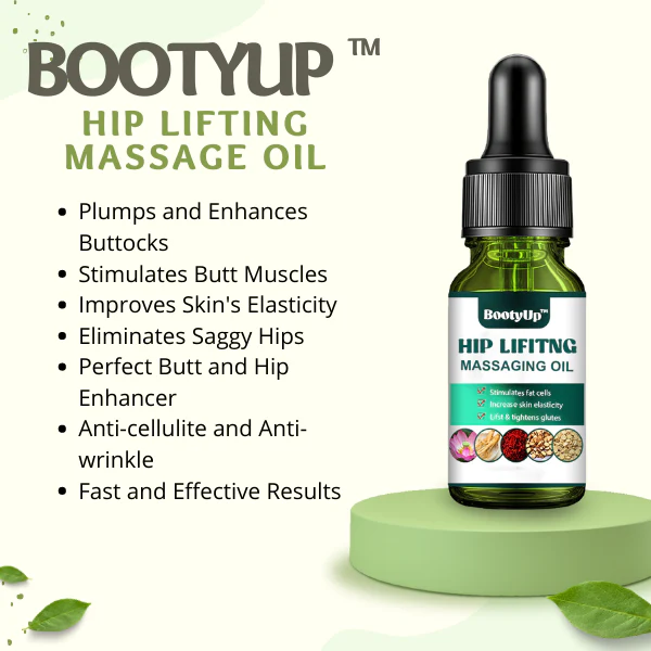 BootyUp Hip Lifting Massage Oil