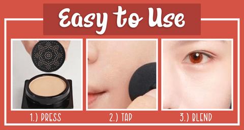 Mushroom Puff Full Coverage Air Cushion