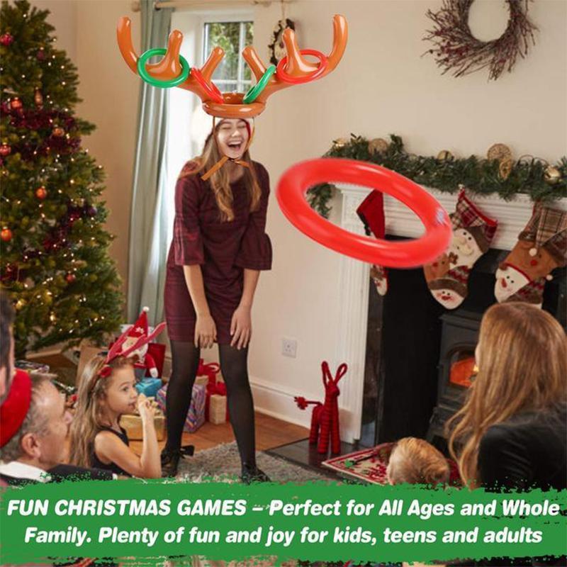 Christmas Reindeer Ring Toss Game
