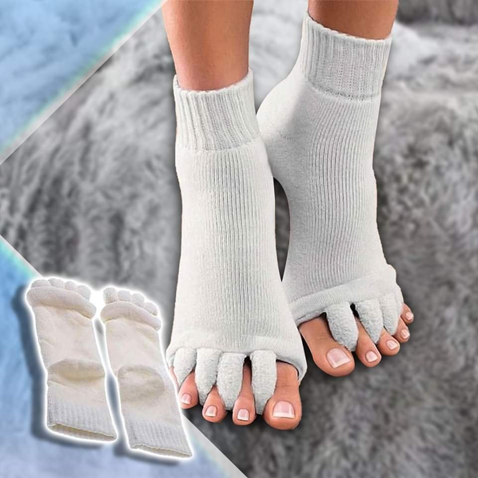 (  )Bunion Relief Toe Socks